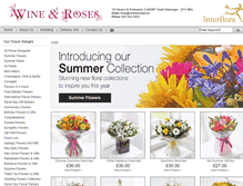 Tablet Screenshot of flowerscardiff.co.uk